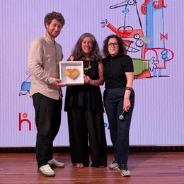 Consegna del Cuore d’Oro alla Casa di The Human Safety Net, Venezia, 2025
